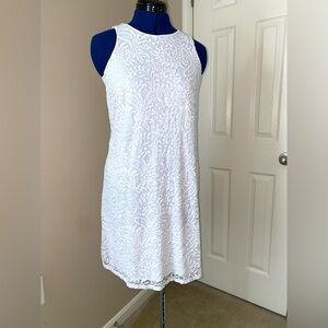 Tacera White Lace Dress